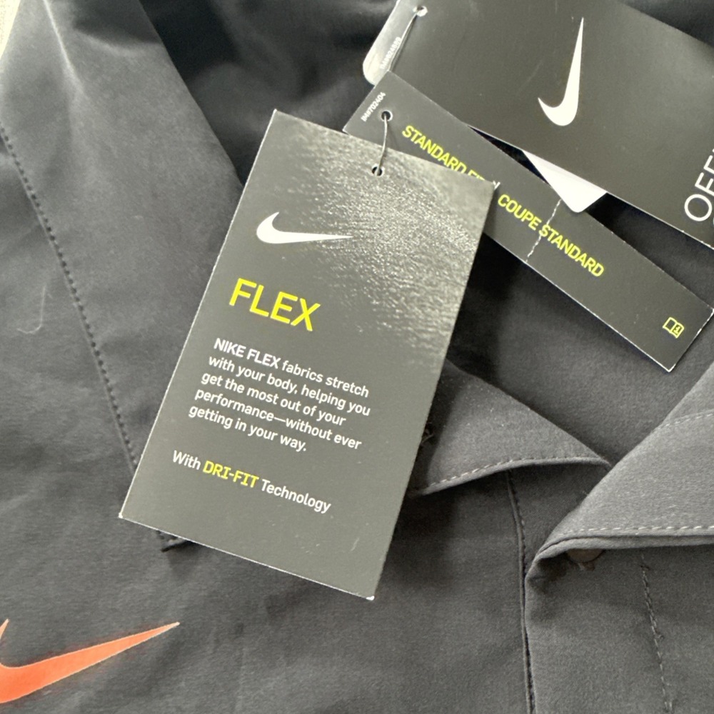 Nike On‎ Field Polo Shirt Oregon State Beavers Mens XXL Black Dri-Fit OSU - Picture 3 of 9